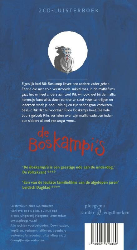 De Boskampi's achterkant