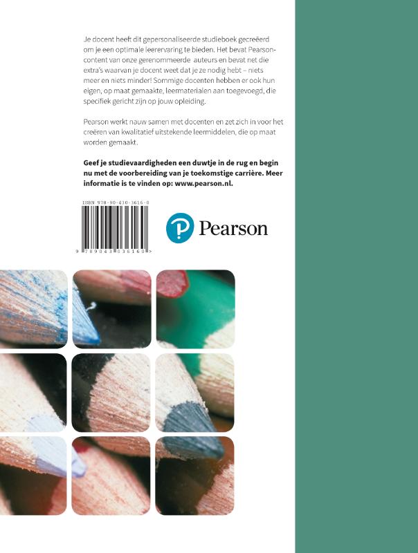 Ontwikkelingspsychologie, custom editie Avans Den Bosch achterkant