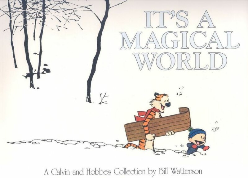 CALVIN & HOBBES ITS A MAGICAL WORLD