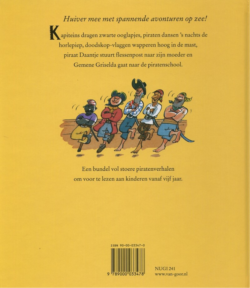 Mijn piratenboek achterkant
