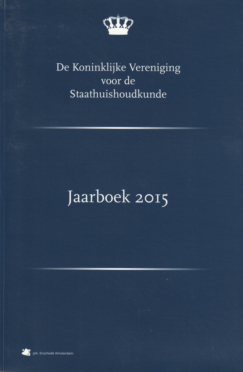 Jaarboek 2015 van de Koninklijke Vereniging voor de Staathuishoudkunde