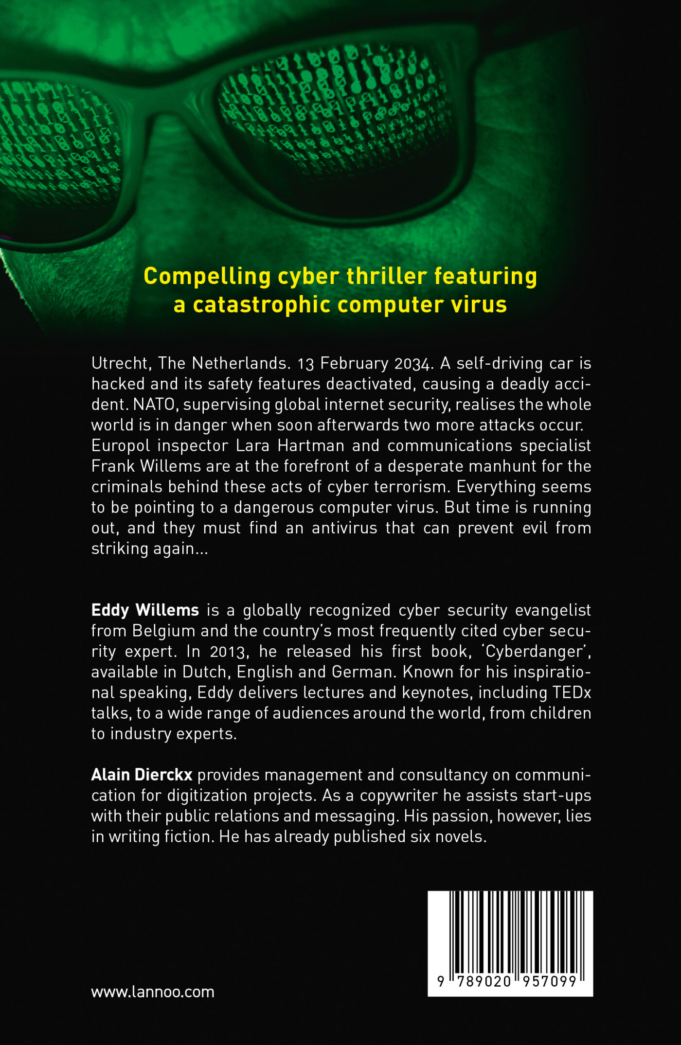 The virus achterkant