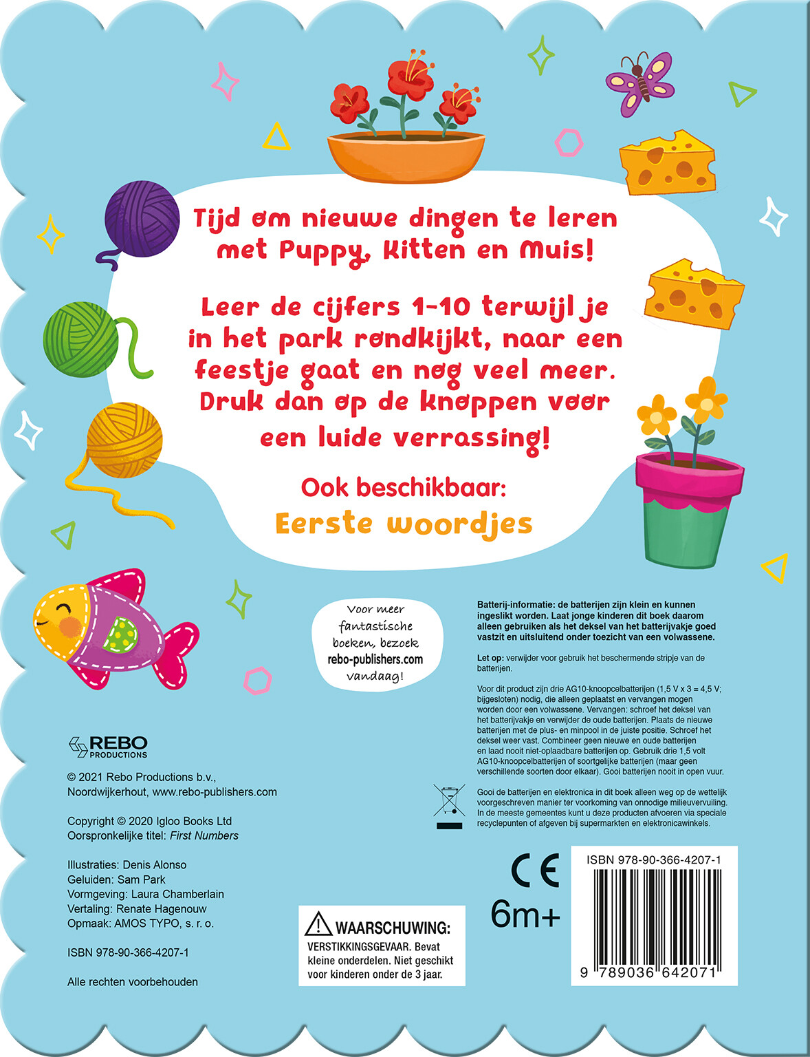 Eerste cijfers achterkant