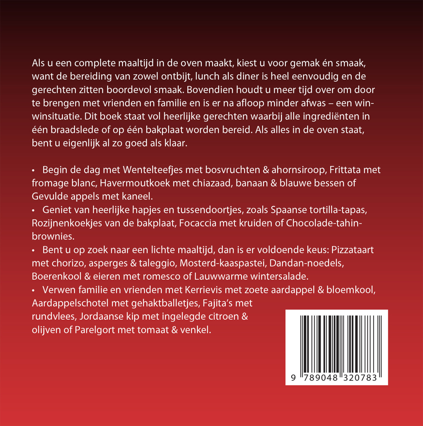 500 bakplaatgerechten / 500-serie achterkant
