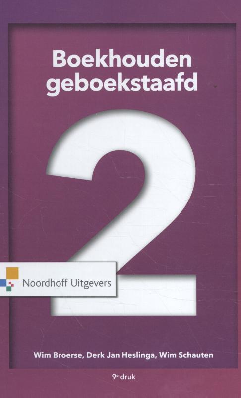 Wim Broerse Boekhouden Geboekstaafd / 2