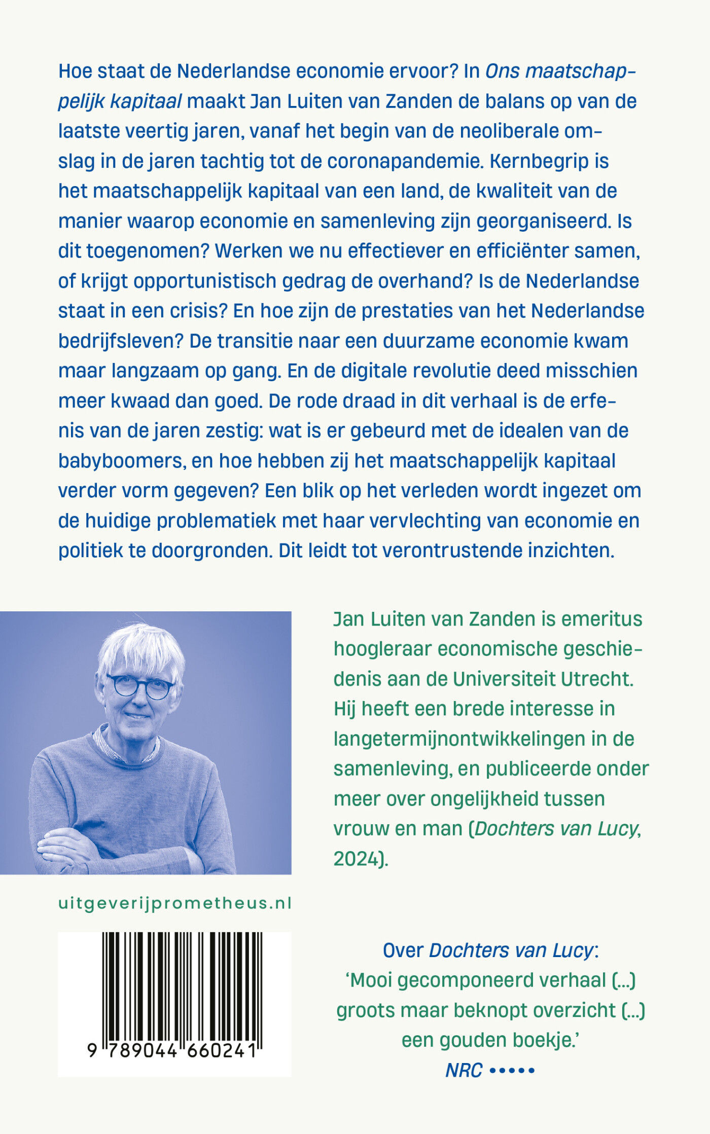 Ons maatschappelijk kapitaal achterkant