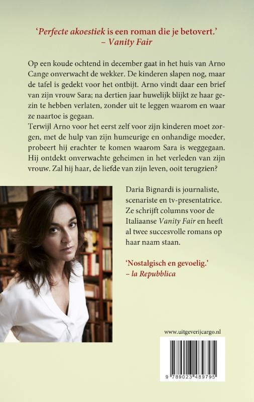 Perfecte akoestiek achterkant