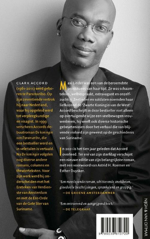 De koningin van Paramaribo achterkant