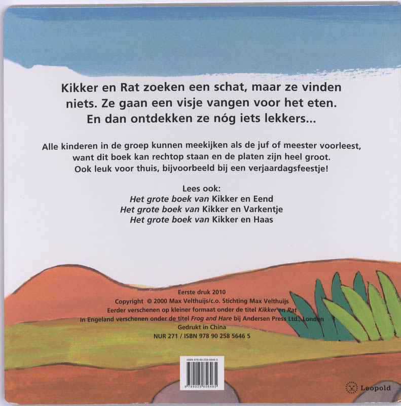 Het Grote Boek Van Kikker En Rat achterkant