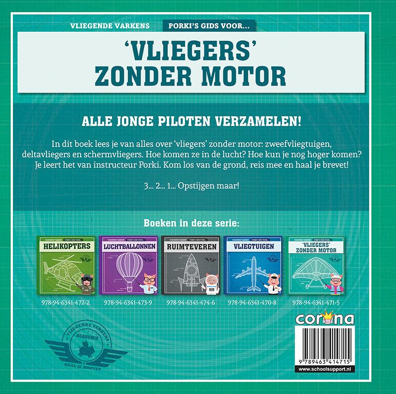 Porki's gids voor 'vliegers' zonder motor / Vliegende varkens achterkant