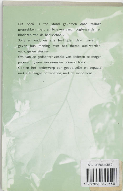 Het nu van toen achterkant