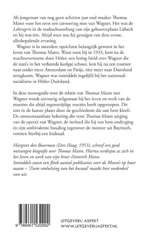 Thomas Mann en Wagner achterkant