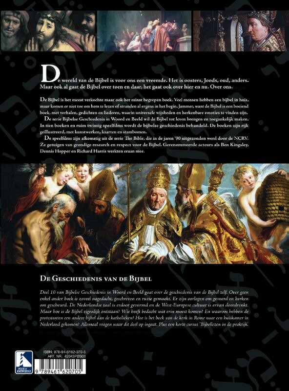 Bijbelse geschiedenis in woord en beeld 10 Het ontstaan van de bijbel achterkant