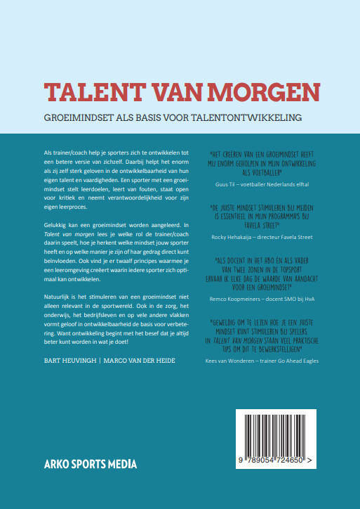 Talent van morgen achterkant