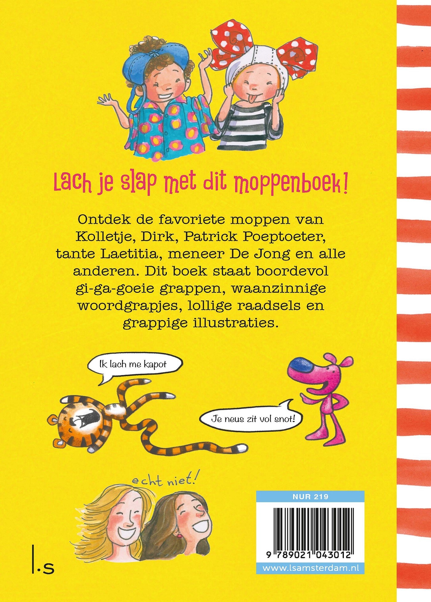 Kolletje & Dirk lachen zich slap / Kolletje & Dirk achterkant
