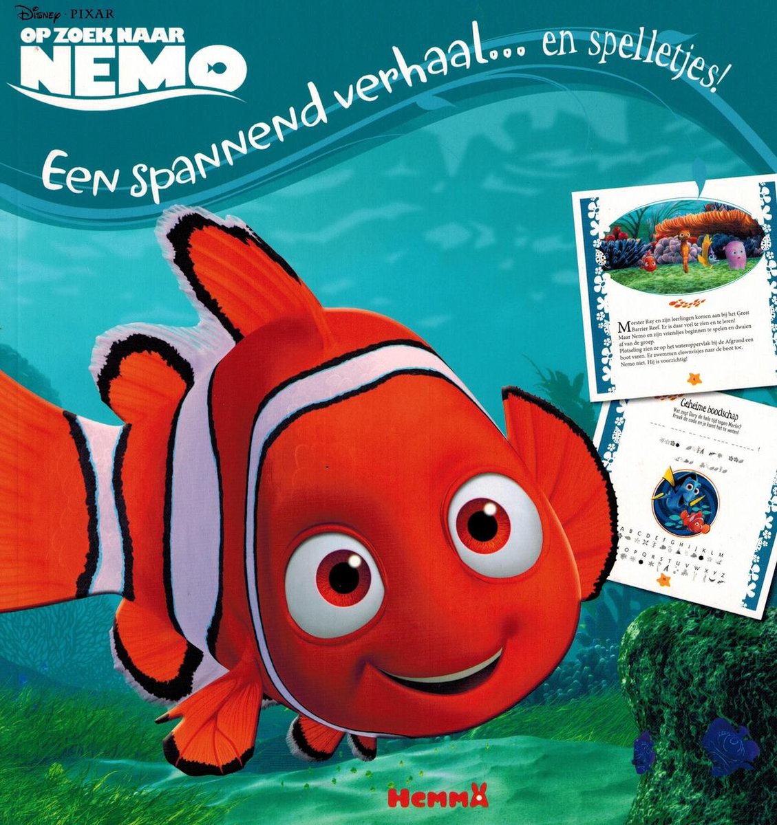 boekenbalie_9789041233486_cover Finding Nemo verhalen en spelletjes boek! - Vakantieboek