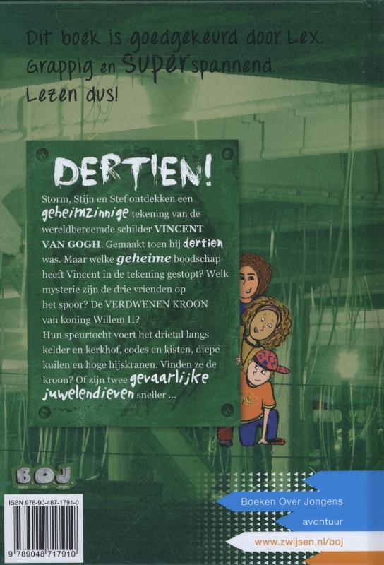 Dertien! / B.O.J. achterkant