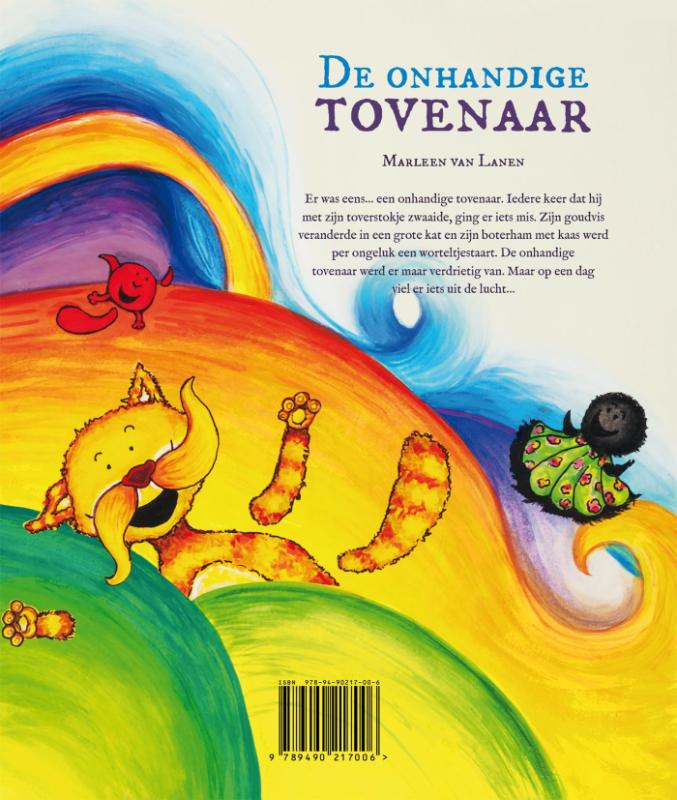 De onhandige tovenaar achterkant