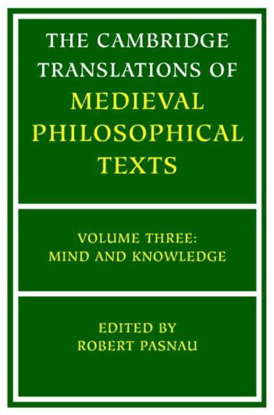 Mind and Knowledge