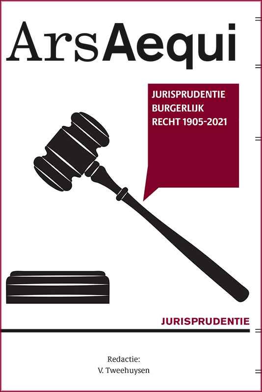 Jurisprudentie Burgerlijk recht 1905-2021 / Ars Aequi Jurisprudentie