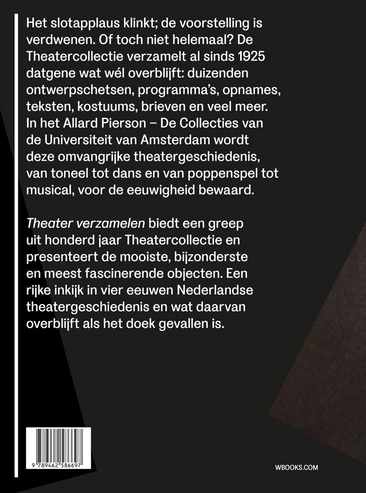 Theater verzamelen achterkant
