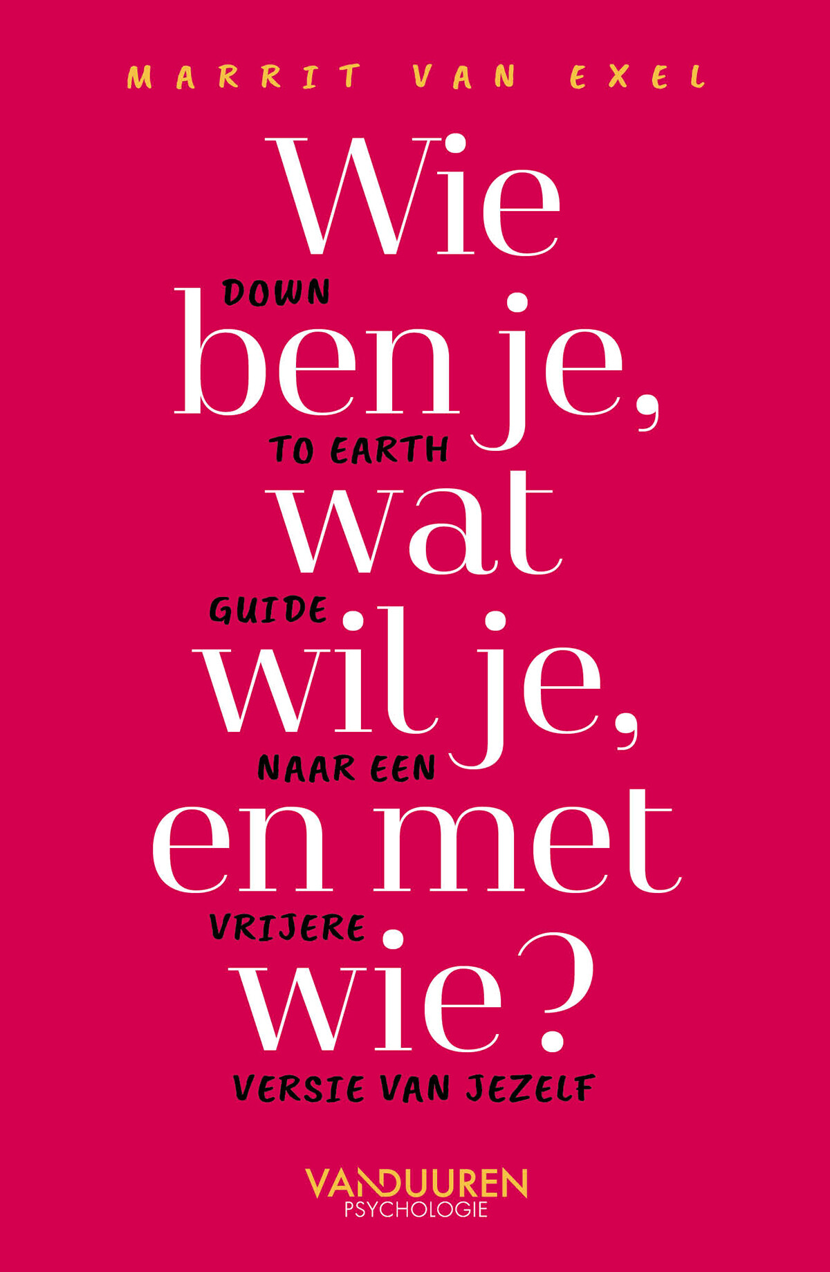 Wie ben je, wat wil je en met wie?