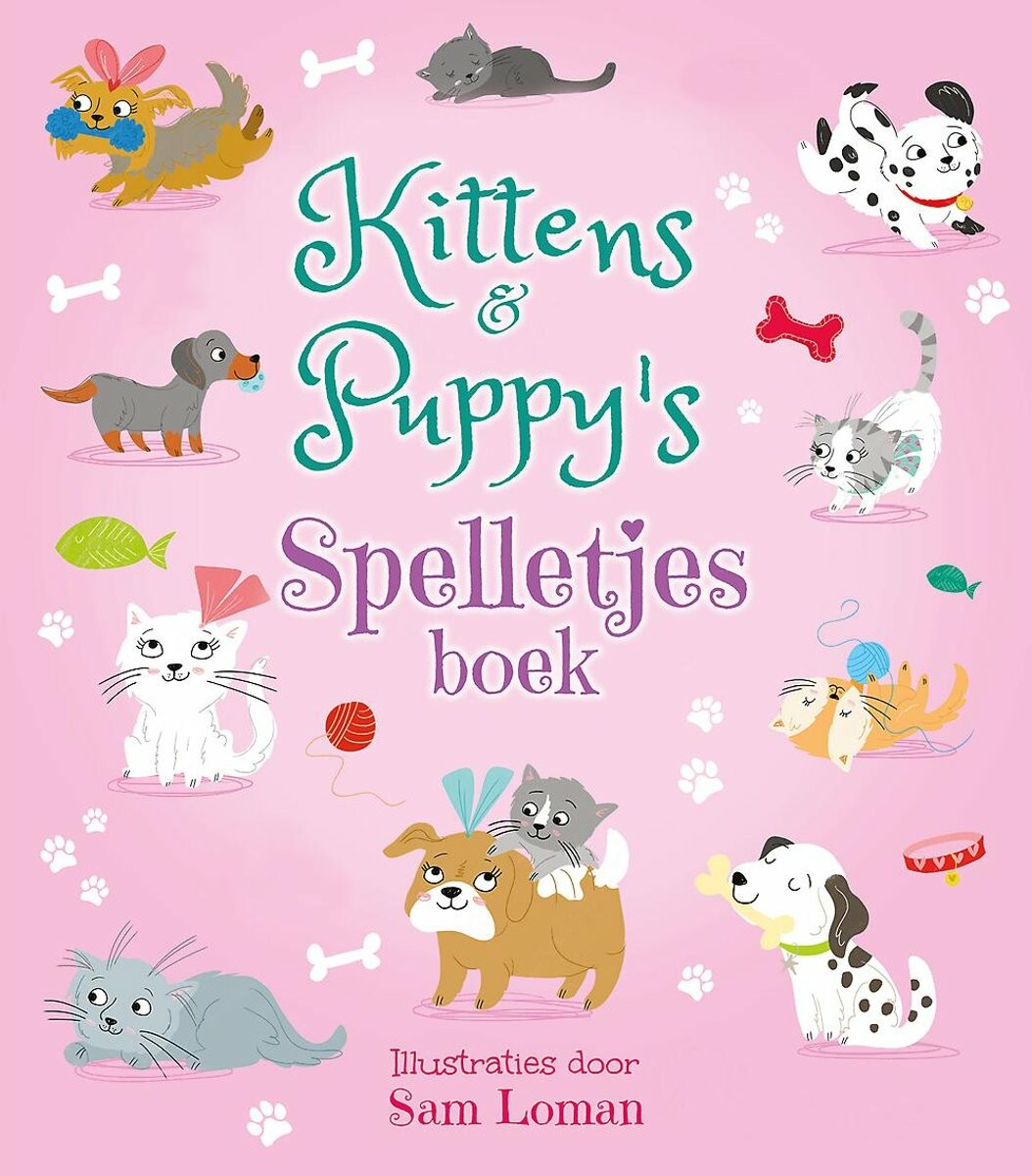 Kittens & Puppy's Spelletjesboek