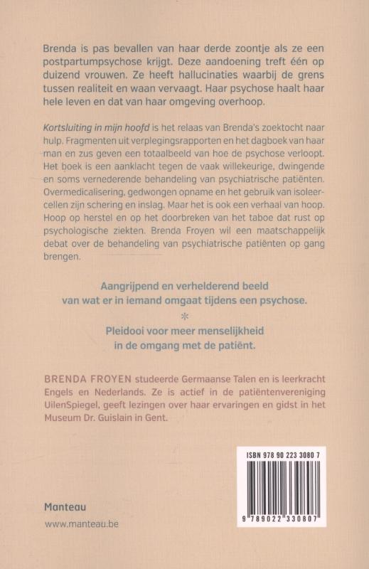 Kortsluiting in mijn hoofd Kortsluiting in mijn hoofd achterkant