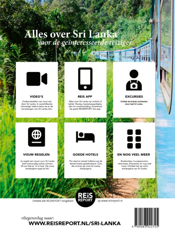 Sri Lanka reisgids magazine 2024 achterkant