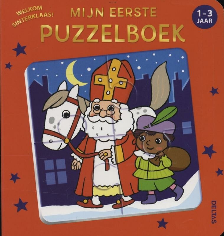 Mijn eerste puzzelboek - Welkom Sinterklaas! (1-3 j.)