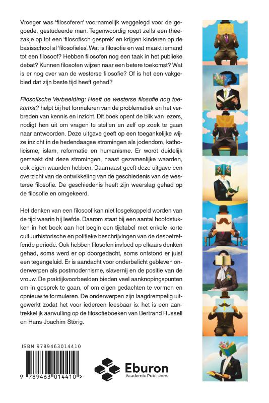 Filosofische verbeelding achterkant