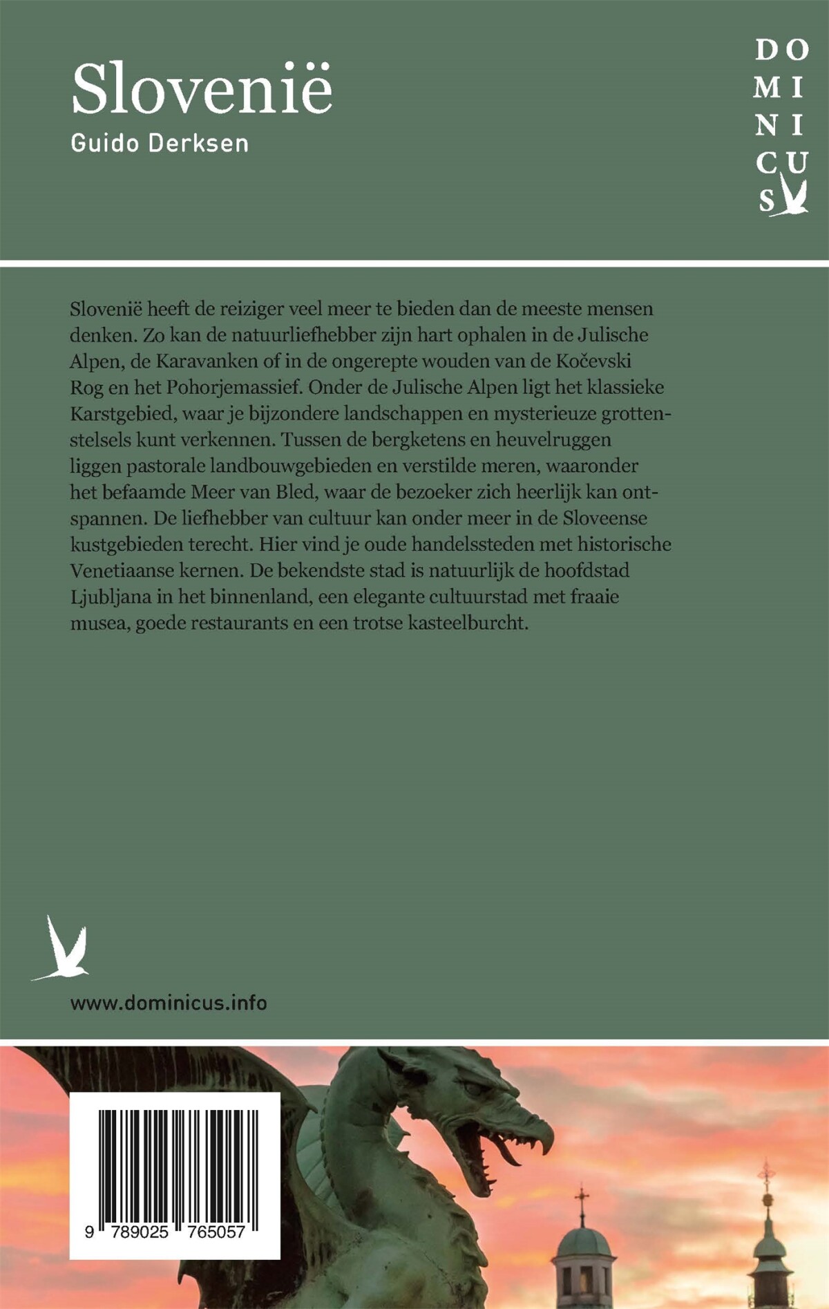 Slovenië / Dominicus landengids achterkant