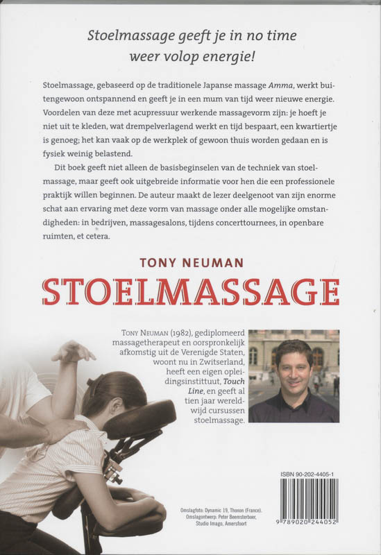 Stoelmassage achterkant