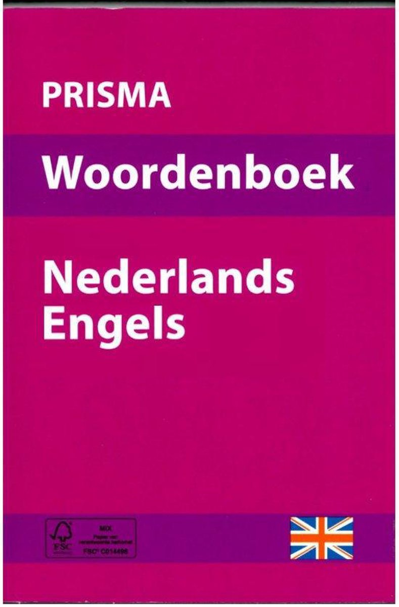Prisma woordenboek Nederlands - Engels
