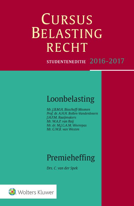 Cursus belastingrecht Loonbelasting/Premieheffing 2016-2017