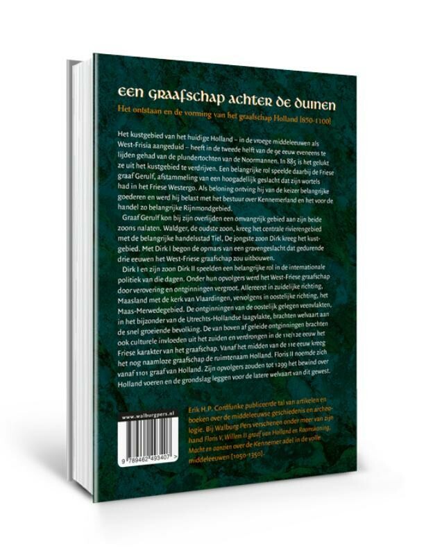 Een graafschap achter de duinen achterkant
