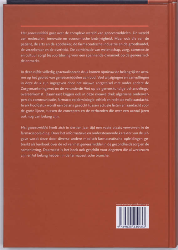 Het Geneesmiddel Het Geneesmiddel achterkant