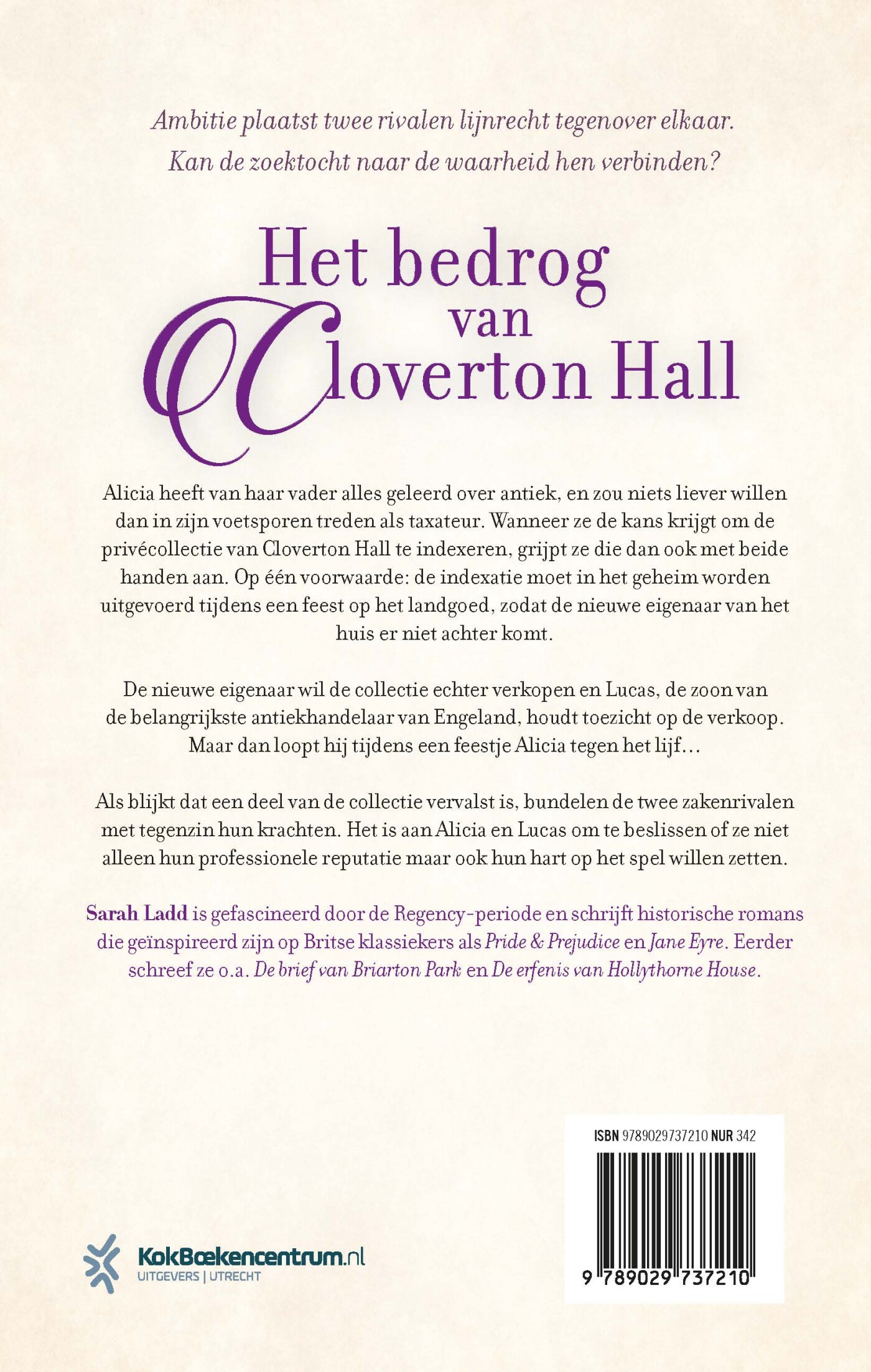 Het bedrog van Cloverton Hall achterkant