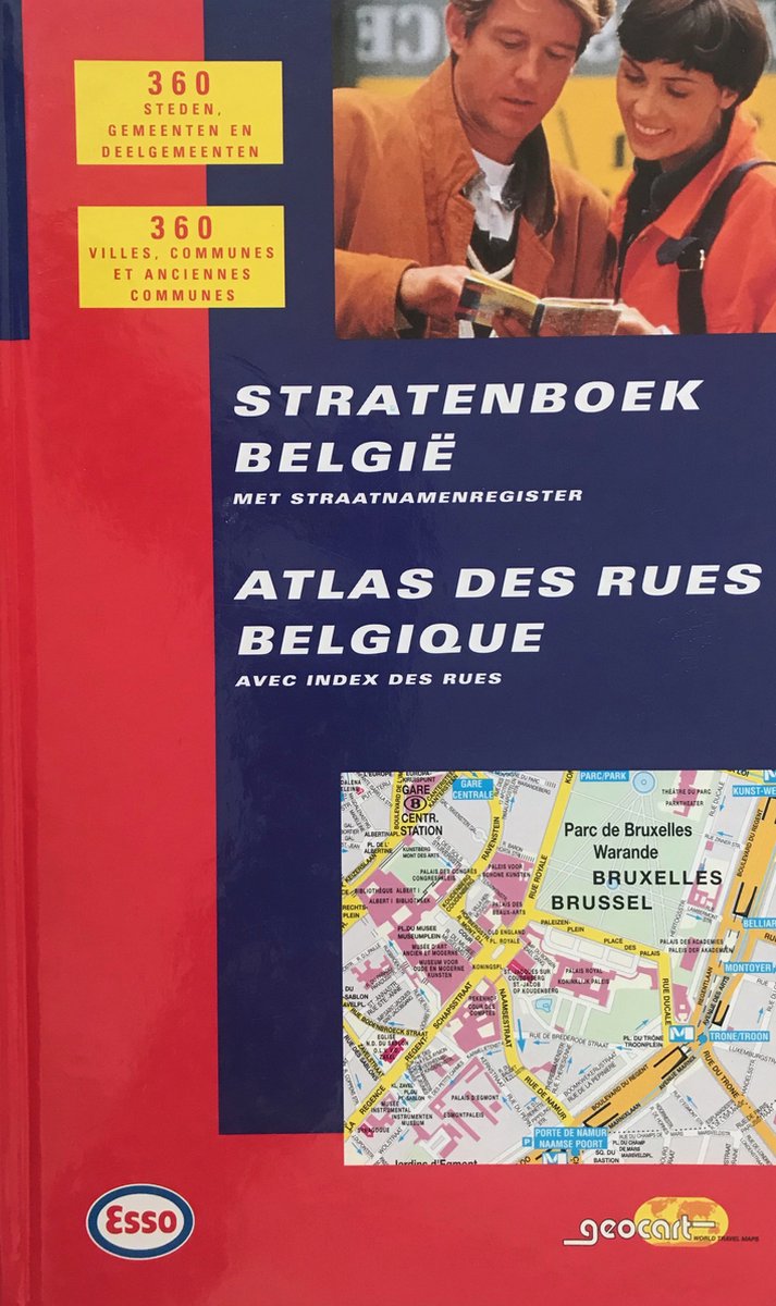 Stratenboek België. - Redactie Geocart.
