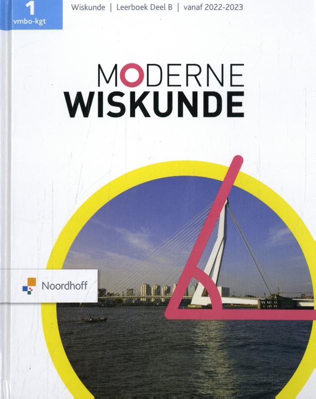 Moderne Wiskunde 1 vmbo-kgt leerboek B