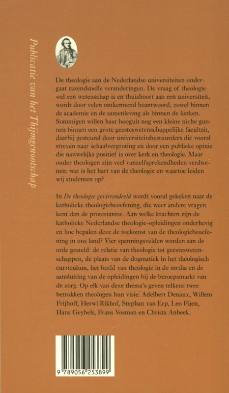 De theologie gevierendeeld / Annalen van het Thijmgenootschap / 100.5 De theologie gevierendeeld / Annalen van het Thijmgenootschap / 100.5 achterkant