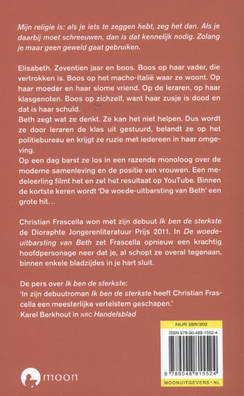 De woedeuitbarsting van Beth achterkant