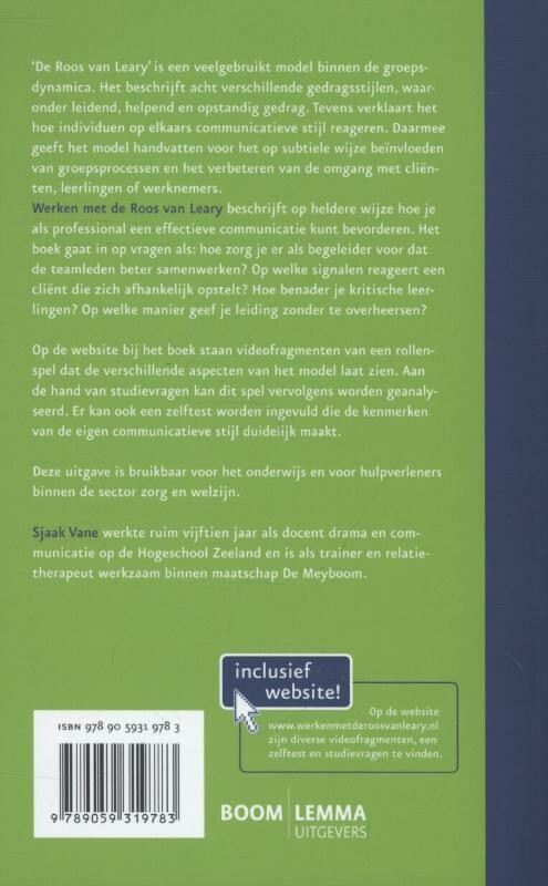 Werken met de roos van Leary achterkant