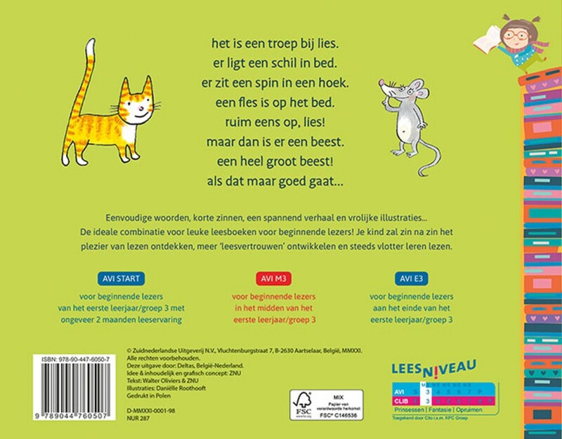 Ruim eens op, lies! / Zin om te lezen! achterkant
