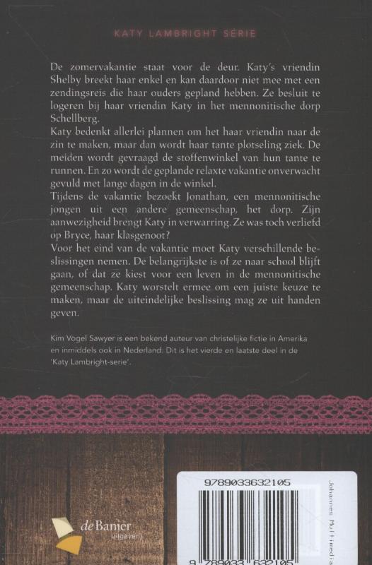 Katy's besluit / Katy Lambright Serie achterkant