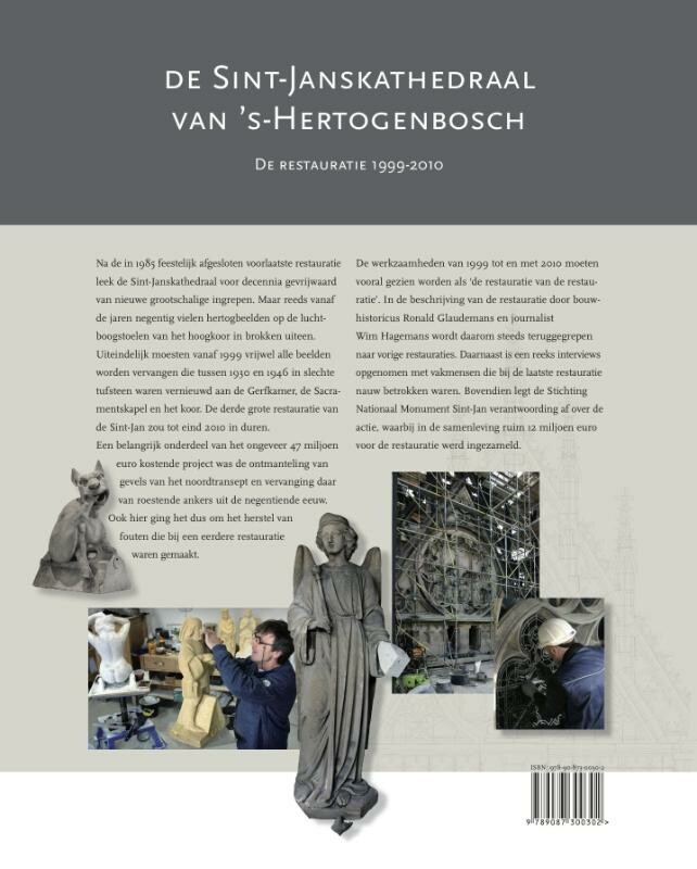 De Sint-Janskathedraal van 's-Hertogenbosch achterkant
