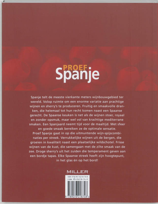 Proef Spanje Proef Spanje achterkant