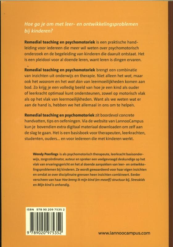 Remedial teaching en psychomotoriek achterkant