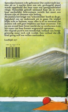 Het vliegende paard achterkant