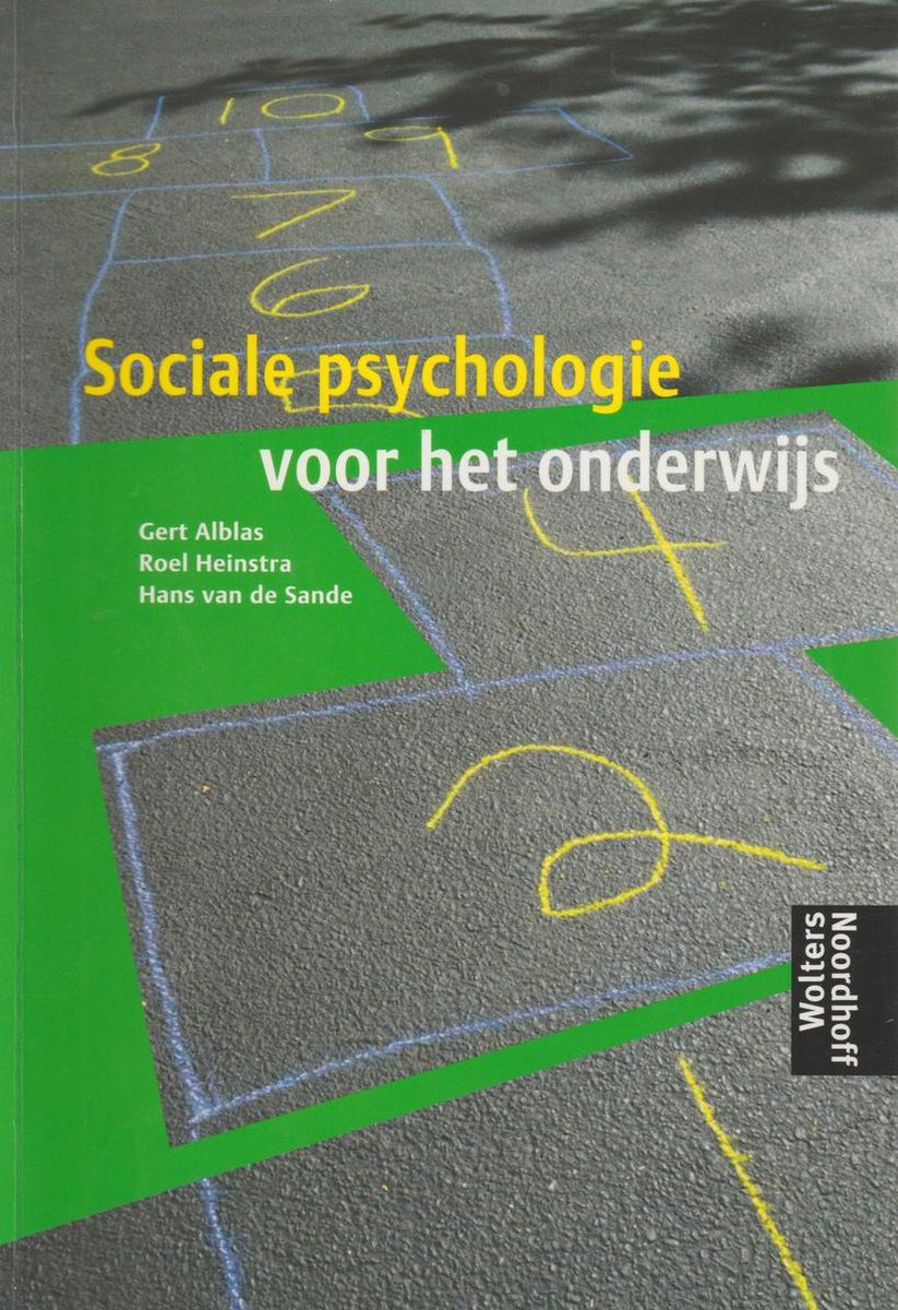 Sociale psychologie voor het onderwijs